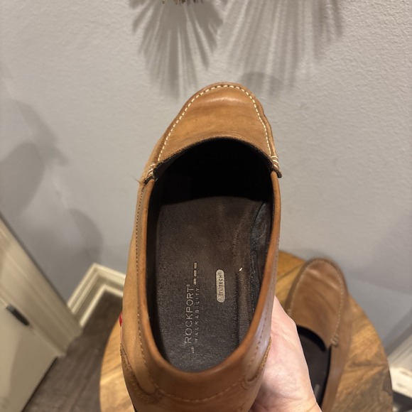Rockport Walkability Driving Loafers Mens Brown Leather‎ Size 12W main image 7